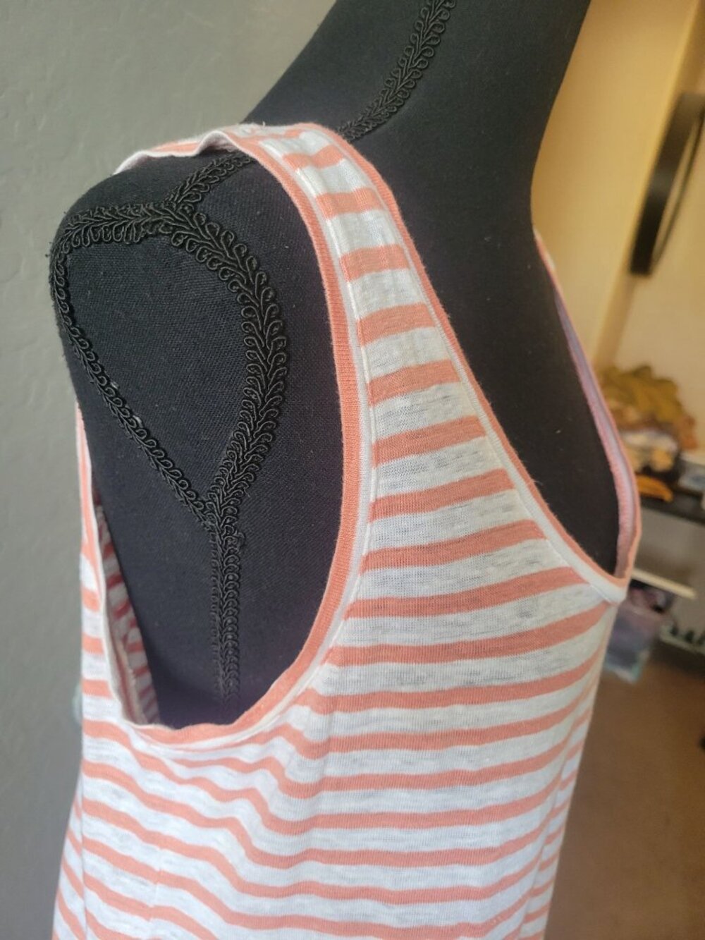 Sanctuary Clothing Ruby Linen Striped Tank Top is a sleeveless casual top Linen - Picture 4 of 9